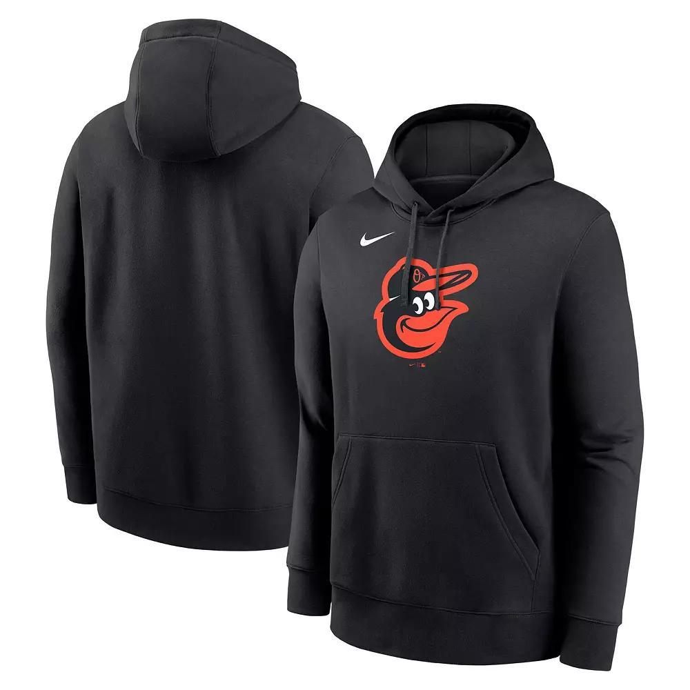 Men's Nike Black Georgia Bulldogs Legacy Logo Club Fleece Pullover Hoodie,  Product Image