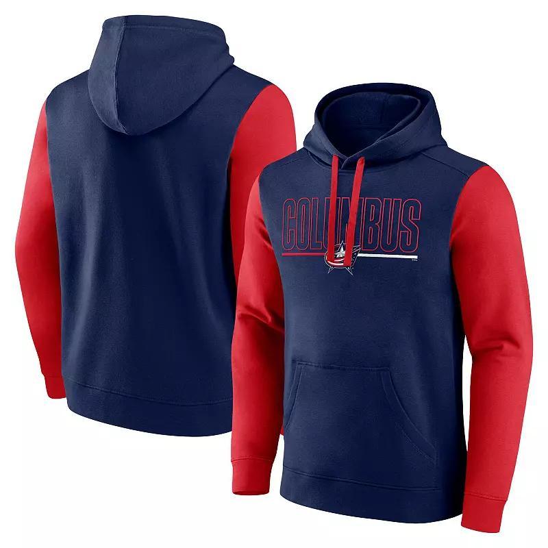 Men's Fanatics Navy Minnesota Twins Outline Fleece Pullover Hoodie, Size: 3XL, Blue Product Image