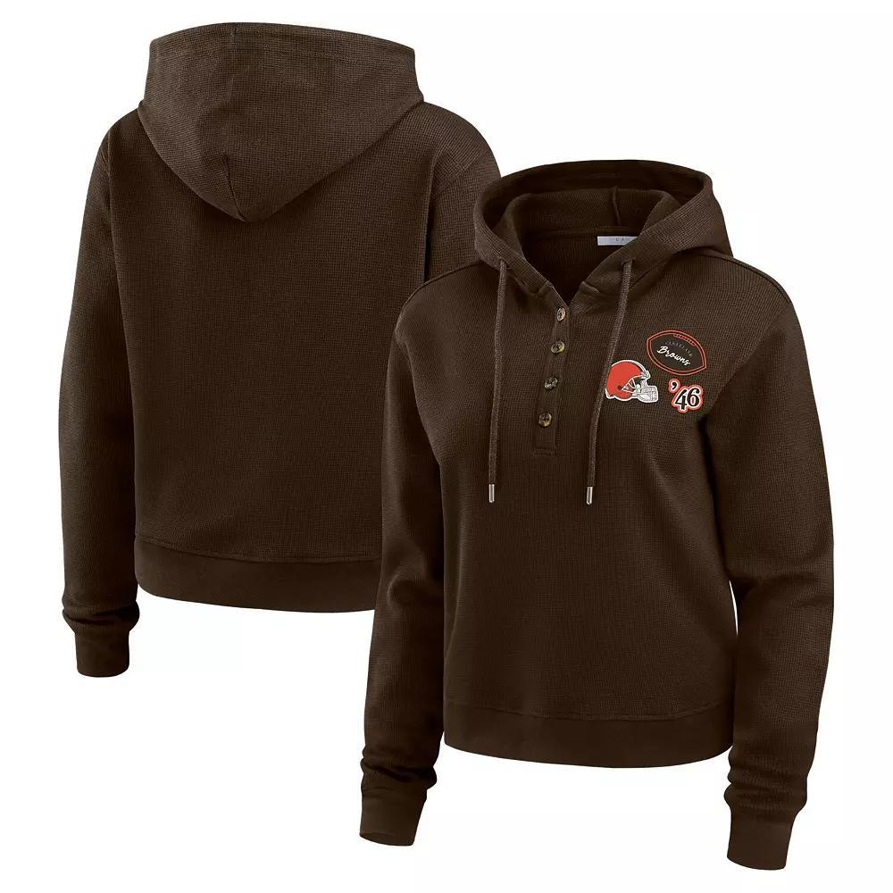 Women's WEAR by Erin Andrews Brown Cleveland Browns Plus  Product Image