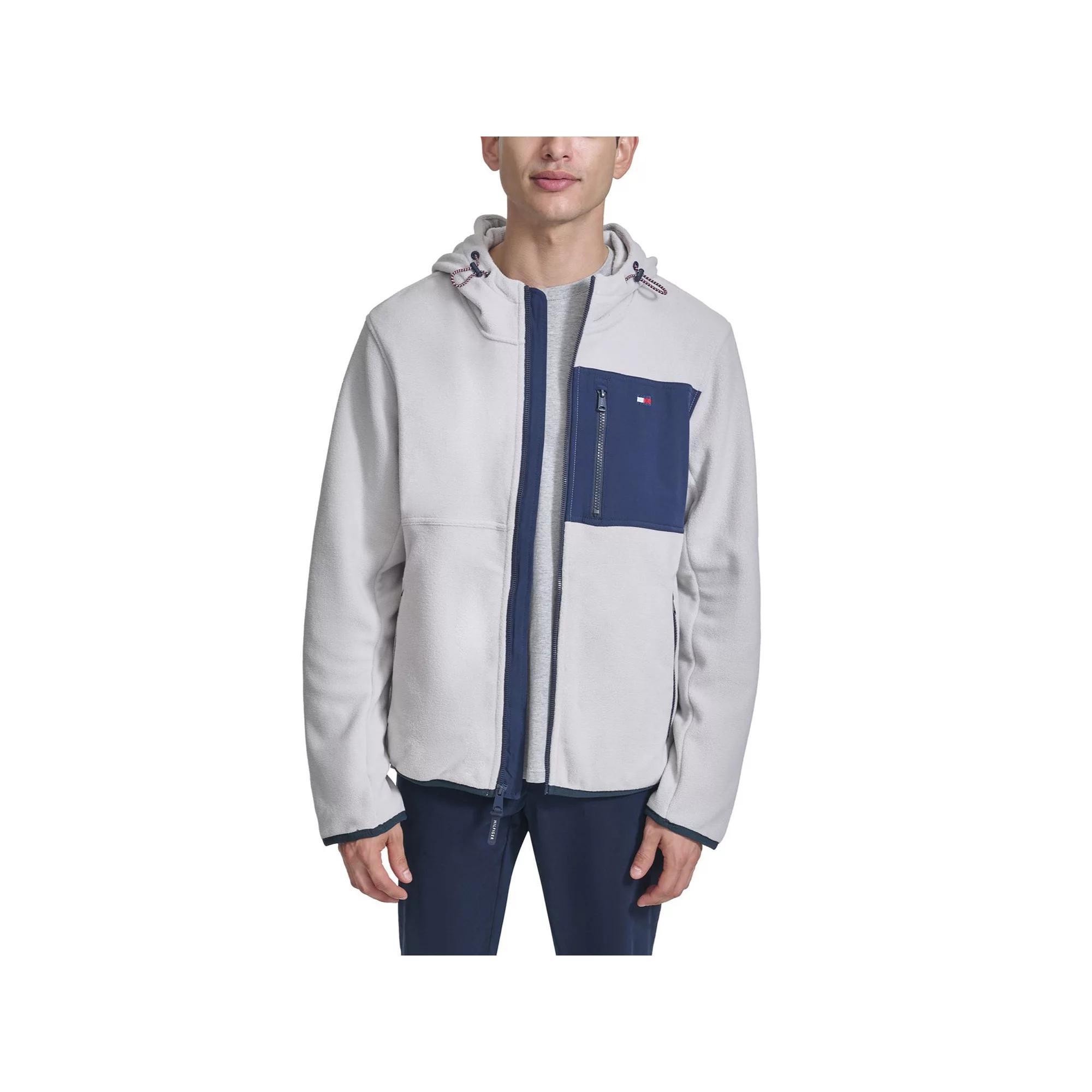 Men's Tommy Hilfiger Fleece Hooded Jacket,  Product Image