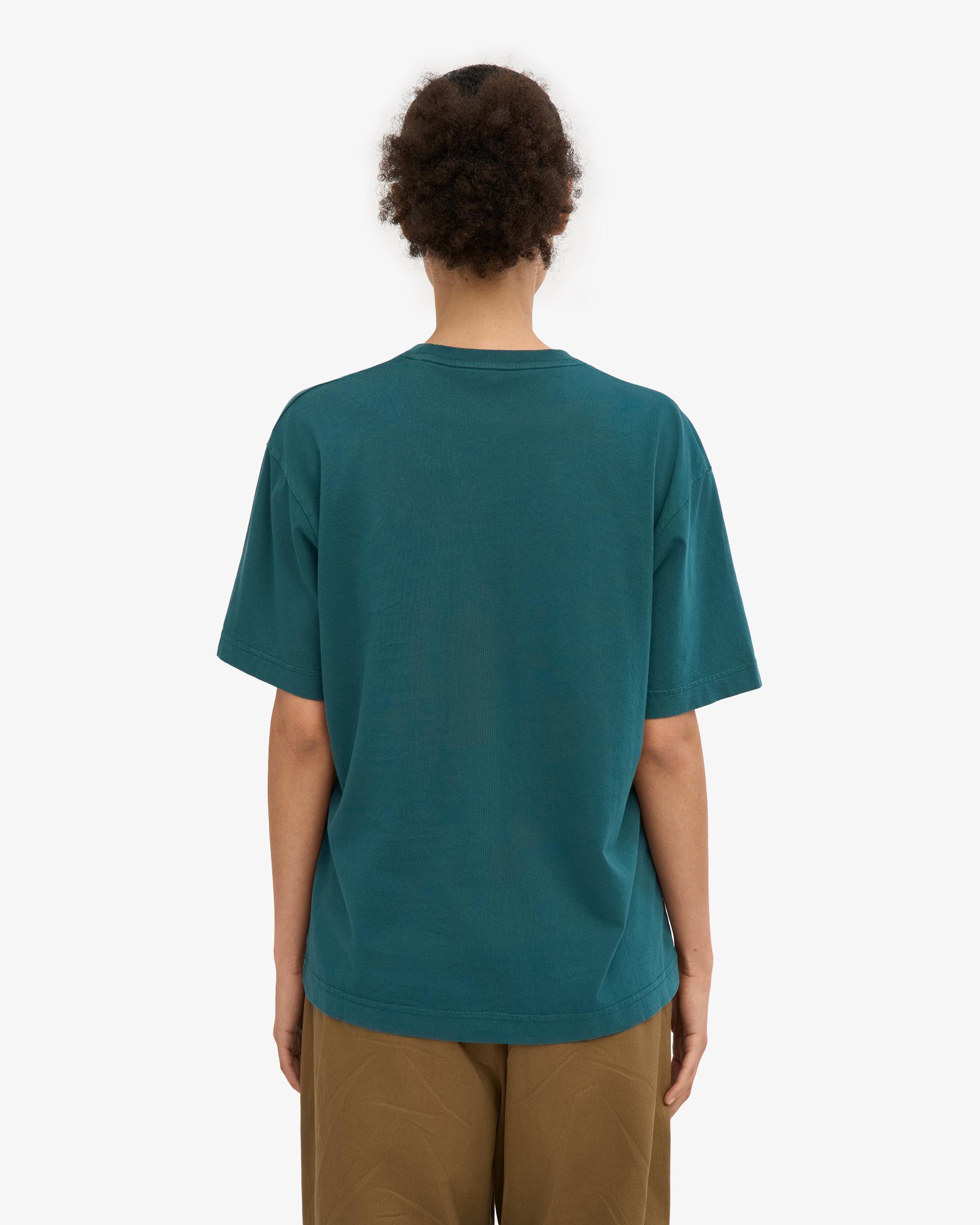 Oversized Organic T-Shirt - Purple Jade Product Image