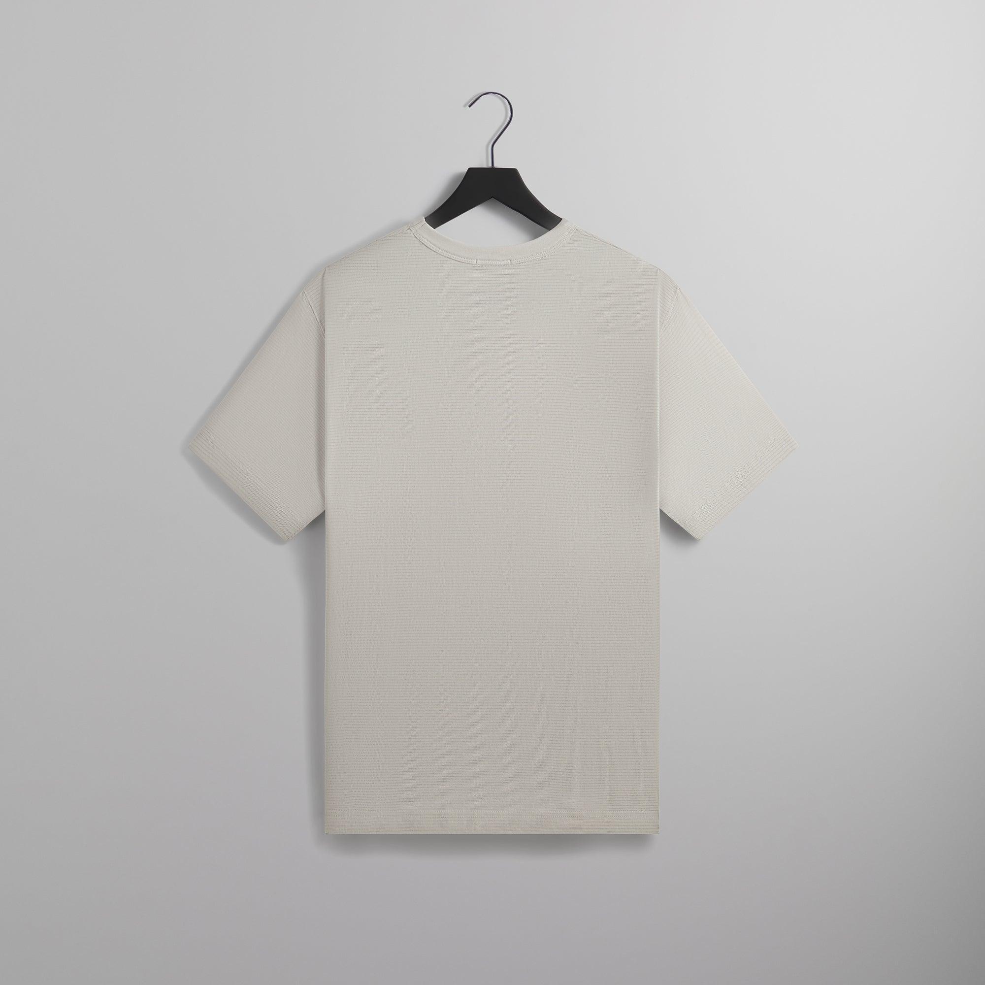 Kith Pointelle Mesh Leonard Pocket Tee - Concrete Male Product Image