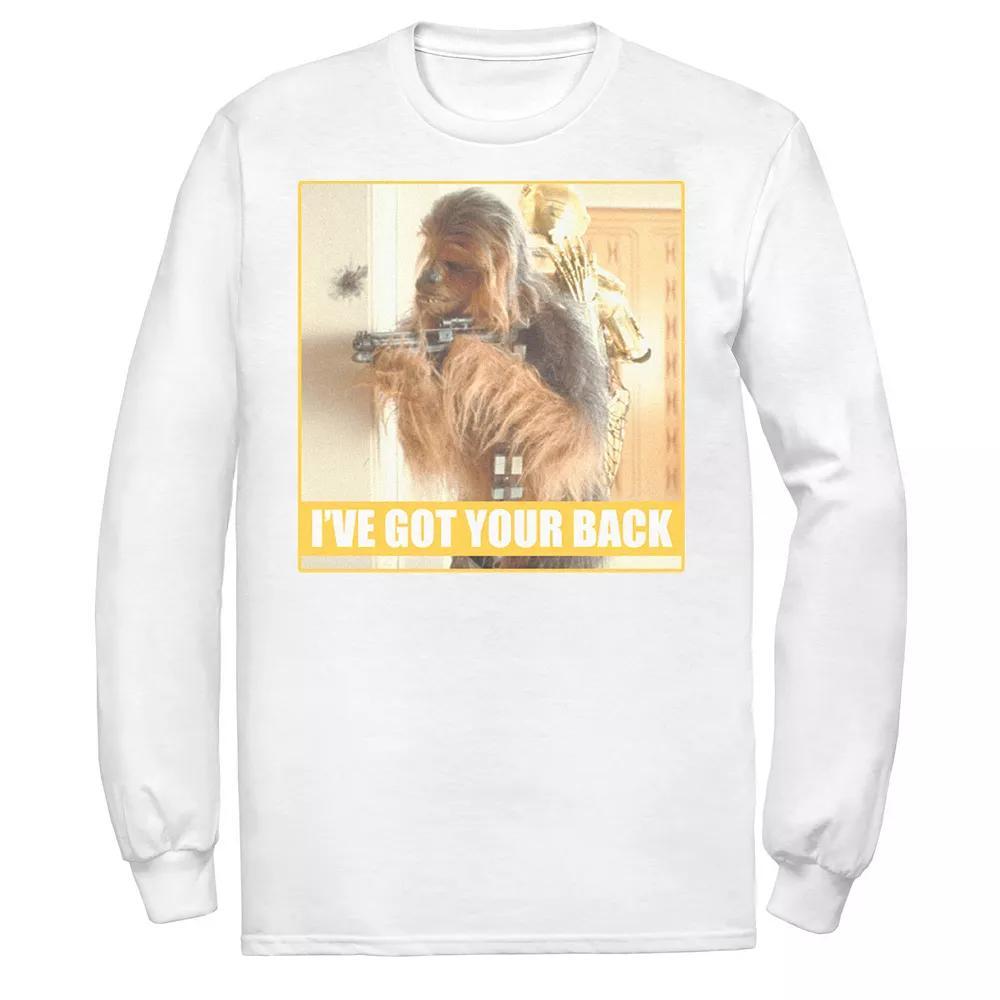 Men's Star Wars Chewie & C-3PO I've Got Your Back Poster Tee,  Product Image