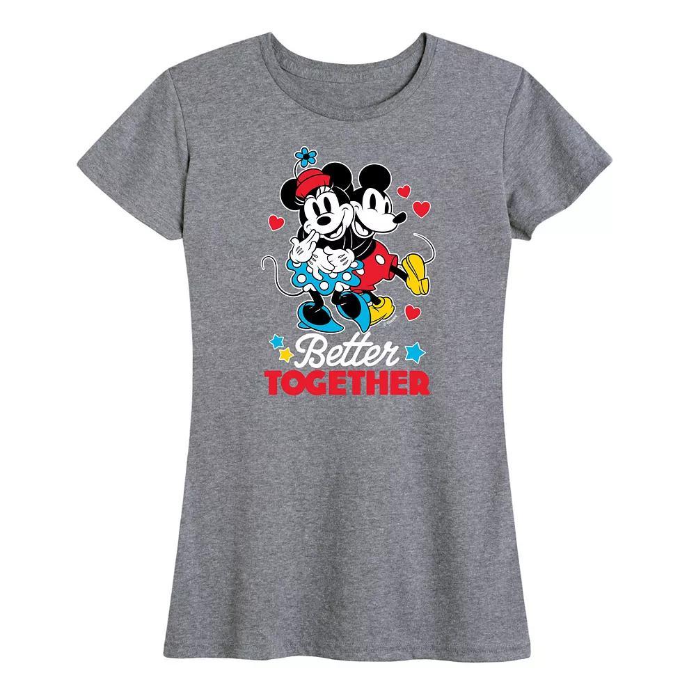 Disney's Mickey & Minnie Mouse Women's Better Together Graphic Tee,  Product Image