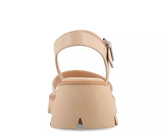 Journee Collection Womens Tillee Platform Sandal Product Image