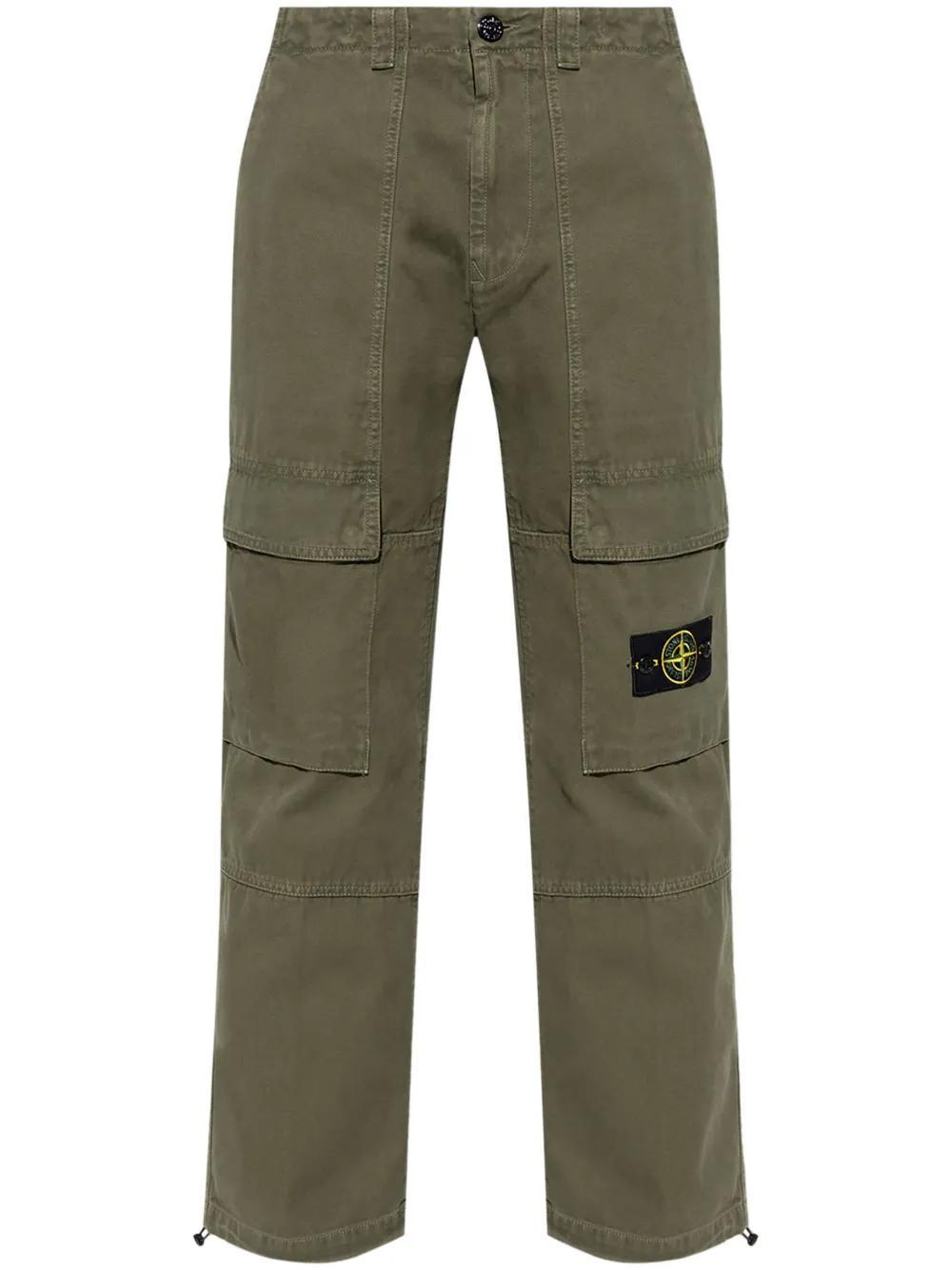 cotton cargo trousers Product Image