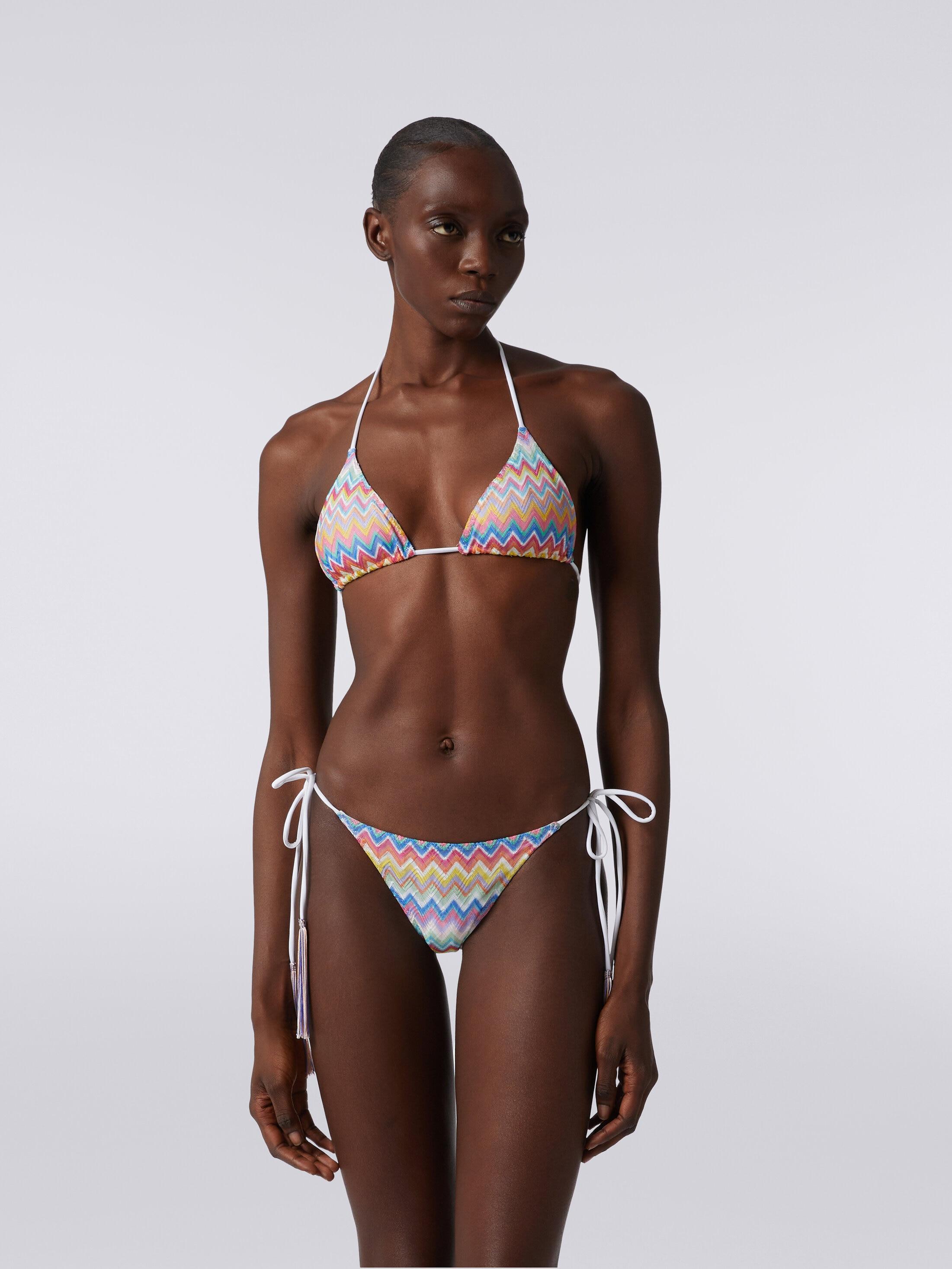 Zigzag print bikini Product Image