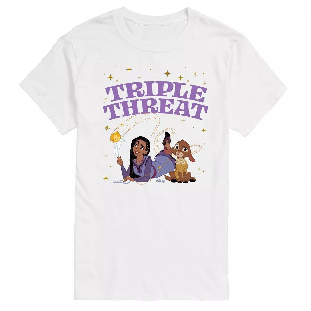 Disney's Wish Big & Tall Triple Threat Graphic Tee, Men's,  Product Image