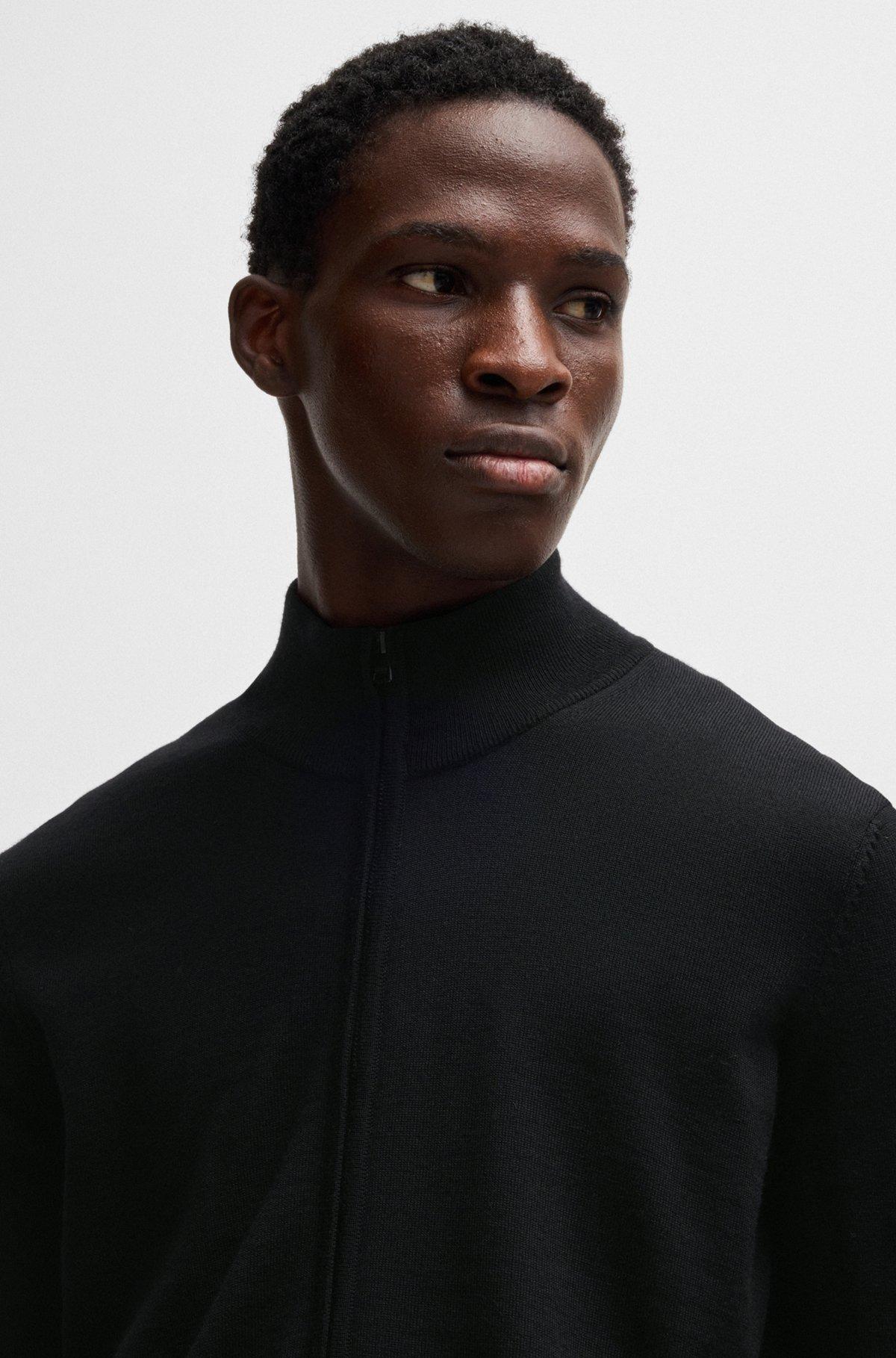 Regular-fit jacket in a virgin-wool blend Product Image