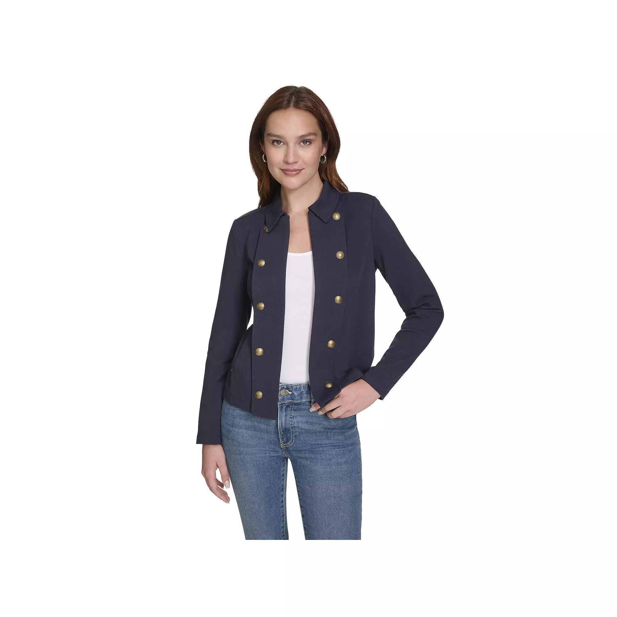 Women's Nautica Captains Jacket, Size: XL, Black Product Image