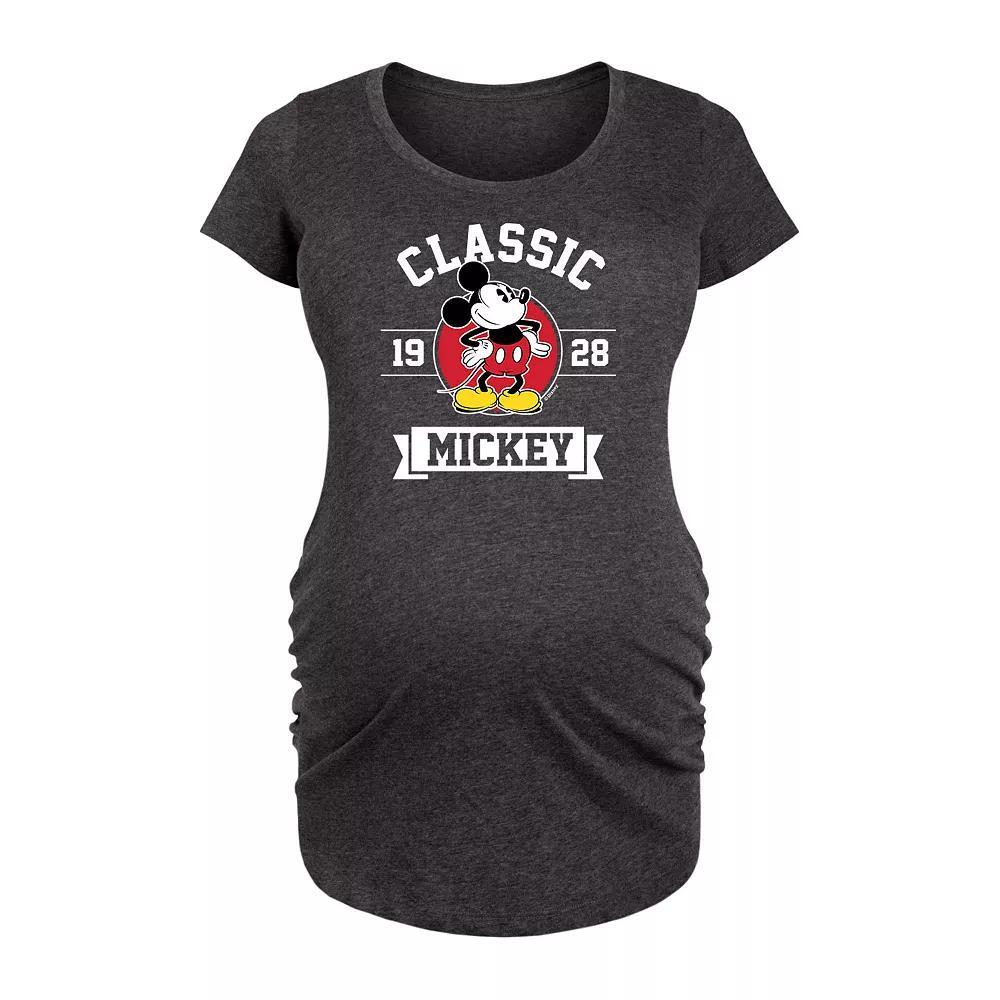 Disney's Mickey Mouse Maternity Classic 1928 Graphic Tee, Women's,  Product Image
