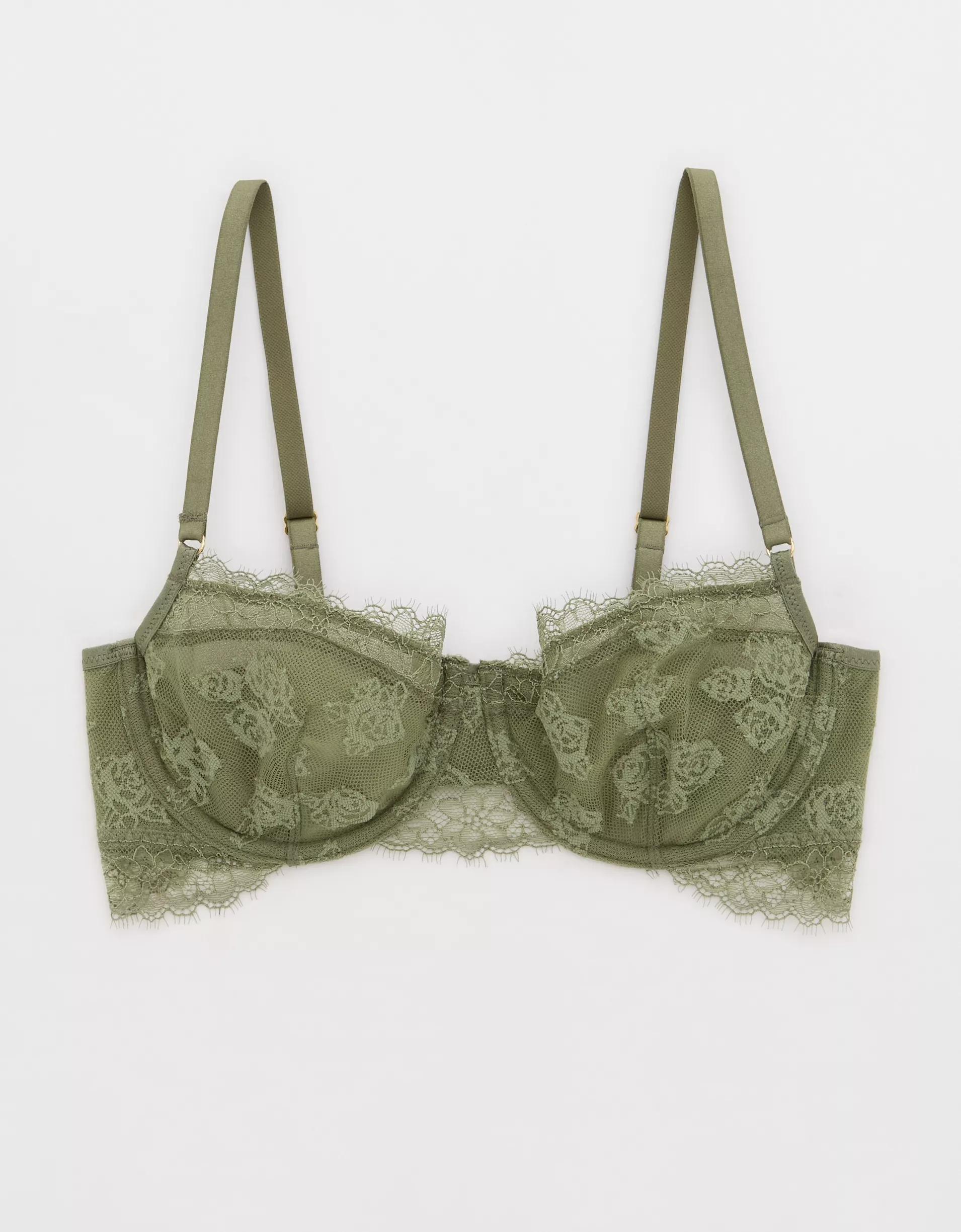 Show Off Rosebud Lace Unlined Bra Product Image