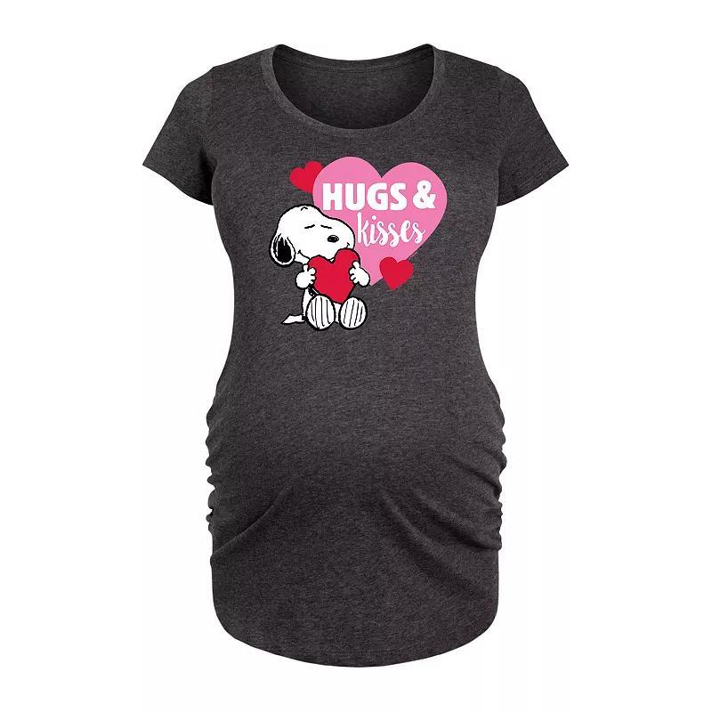 Maternity We Want Tacos Graphic Tee, Womens Heather Grey Product Image