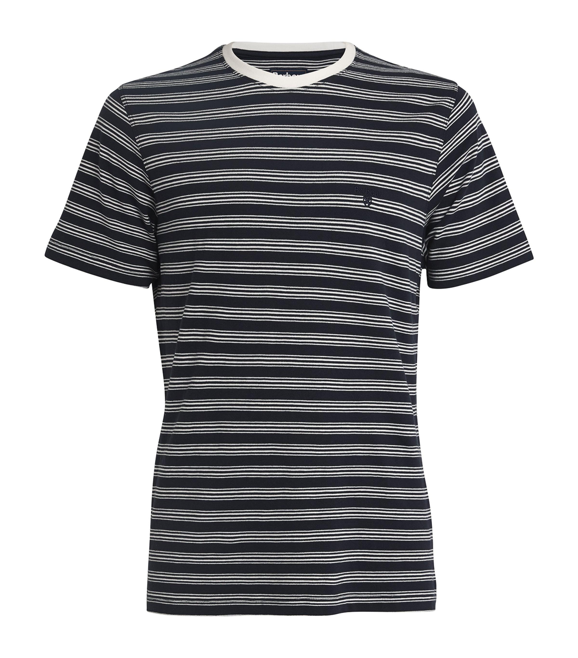 BARBOUR Cotton Sherburn T-shirt In White Product Image