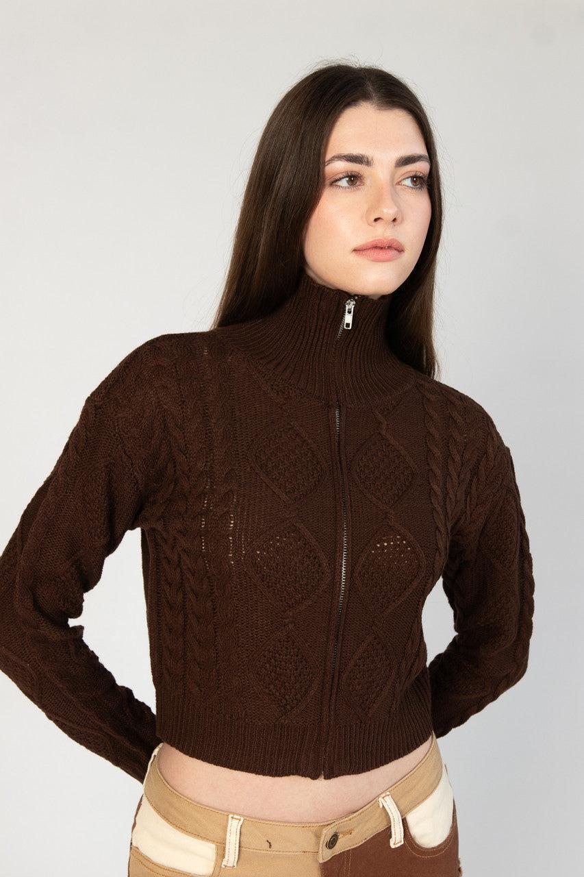 Cable Stitch Cardigan Product Image