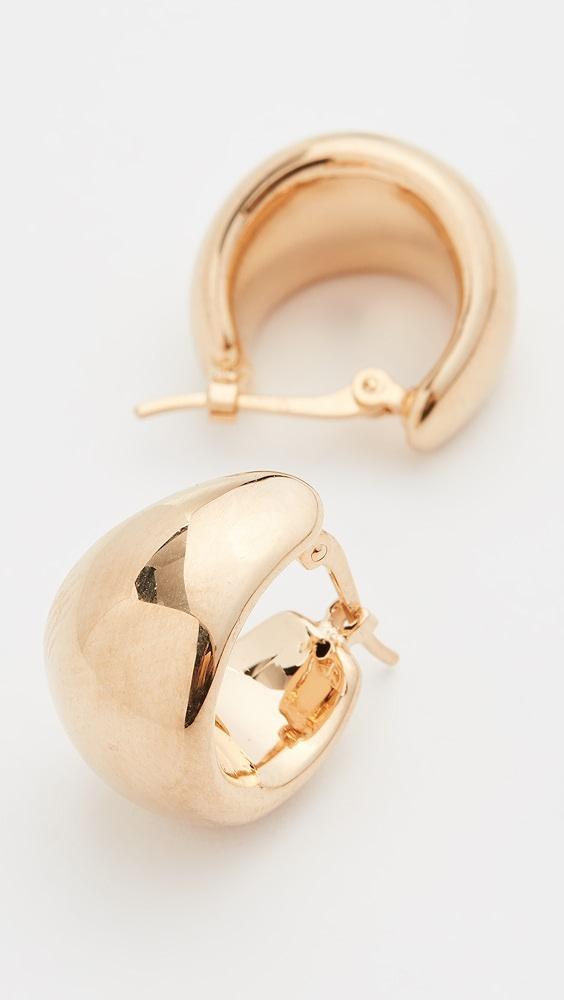 Ariel Gordon Jewelry 14k Helium Huggie Earrings | Shopbop Product Image