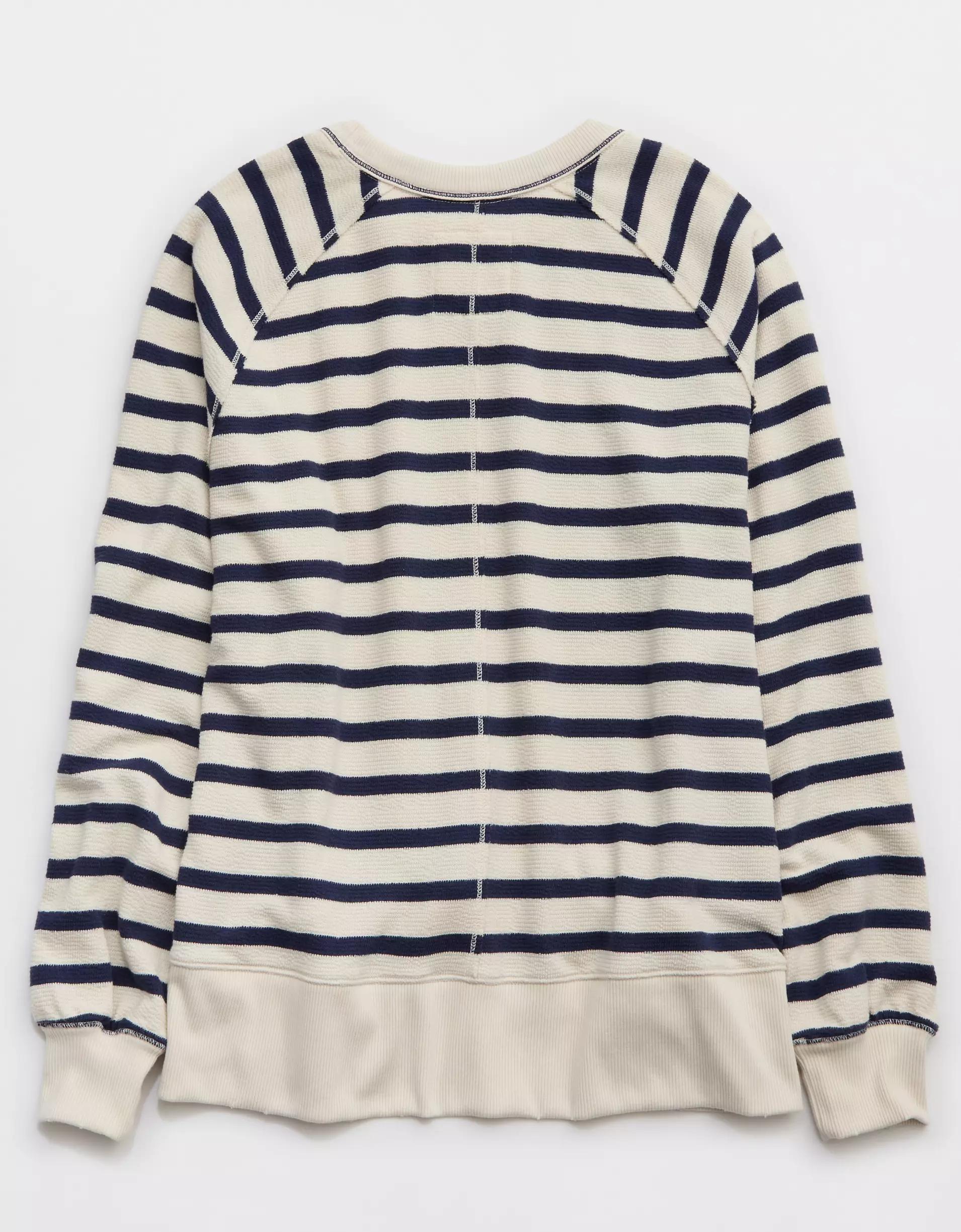 Aerie East West Crew Sweatshirt Product Image