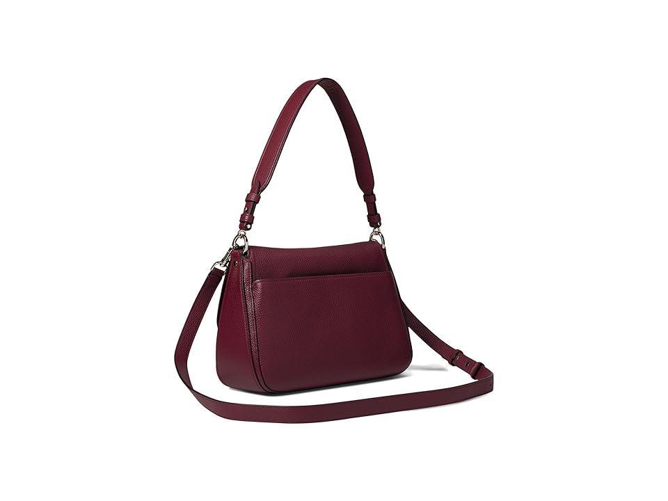 kate spade new york Hudson Pebbled Leather Medium Convertible Flap Shoulder Bag Product Image