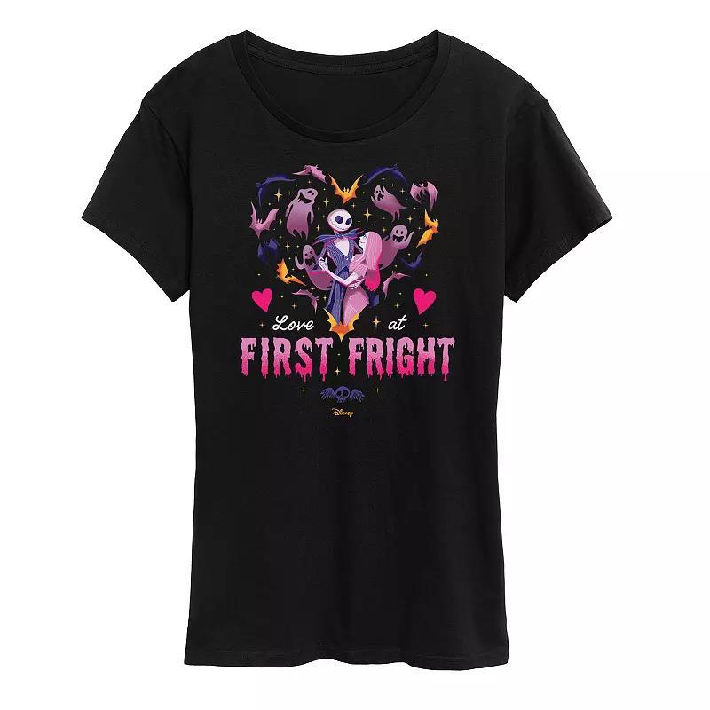 Disney's The Nightmare Before Christmas Women's Love At First Fright Graphic Tee,  Product Image