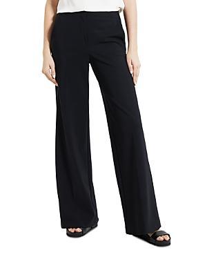 Terena Precision Ponte Cropped Wide-Leg Pants Product Image