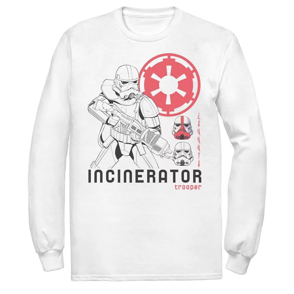 Men's Star Wars The Mandalorian Incinerator Trooper Line Art Tee,  Product Image