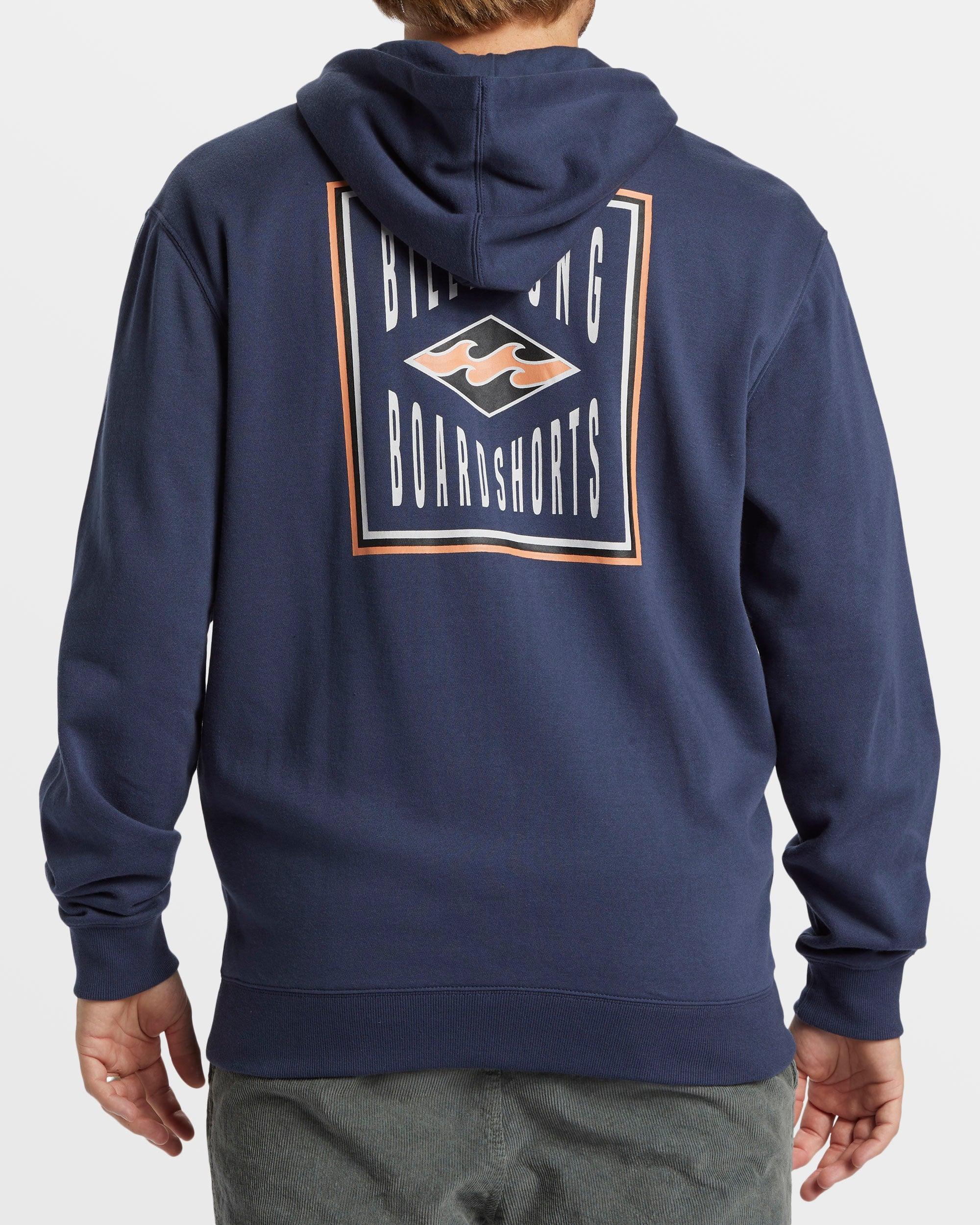 Short Sands Zip Hoodie - Dusty Navy Male Product Image