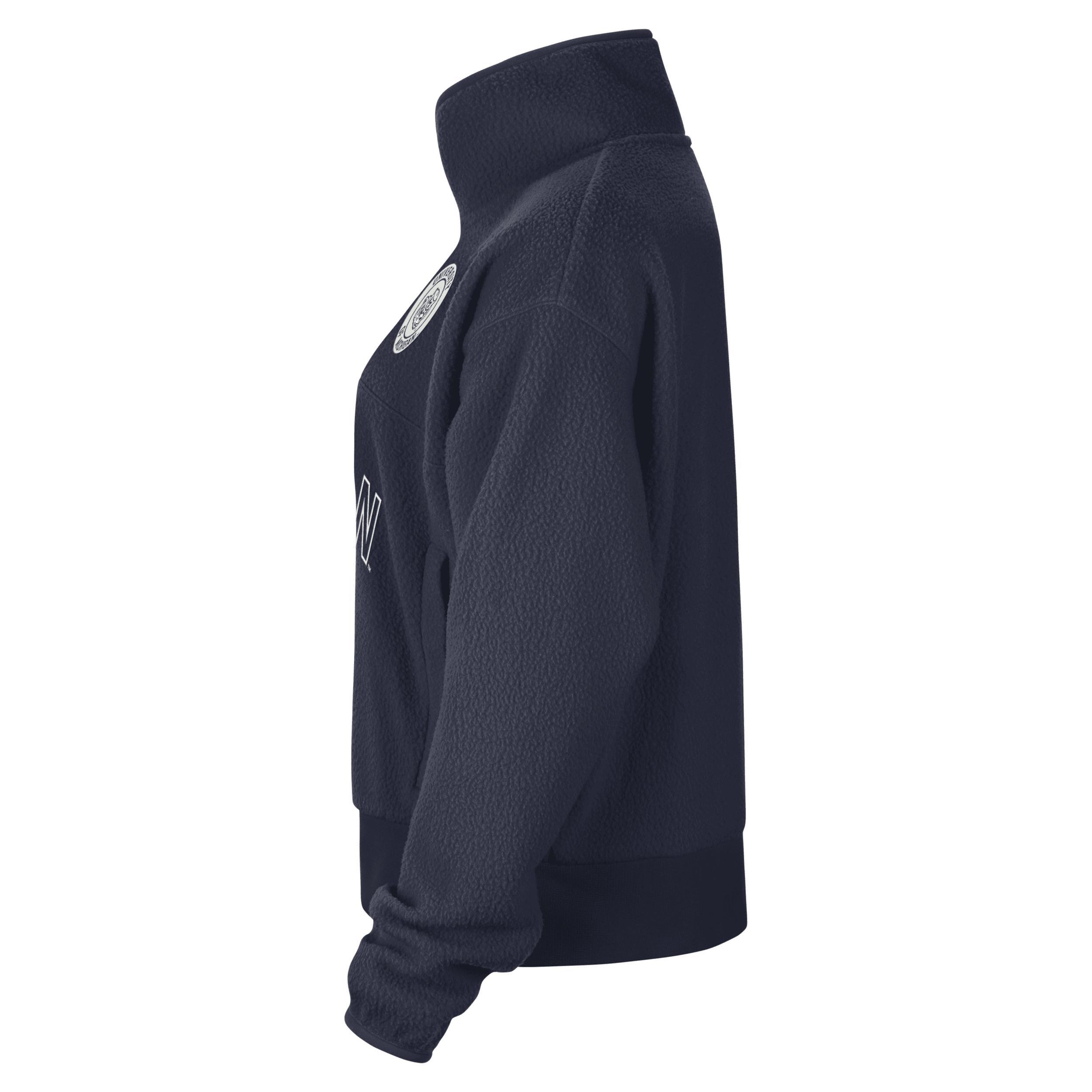 Georgia Fly Women's Nike College 1/4-Zip Jacket Product Image