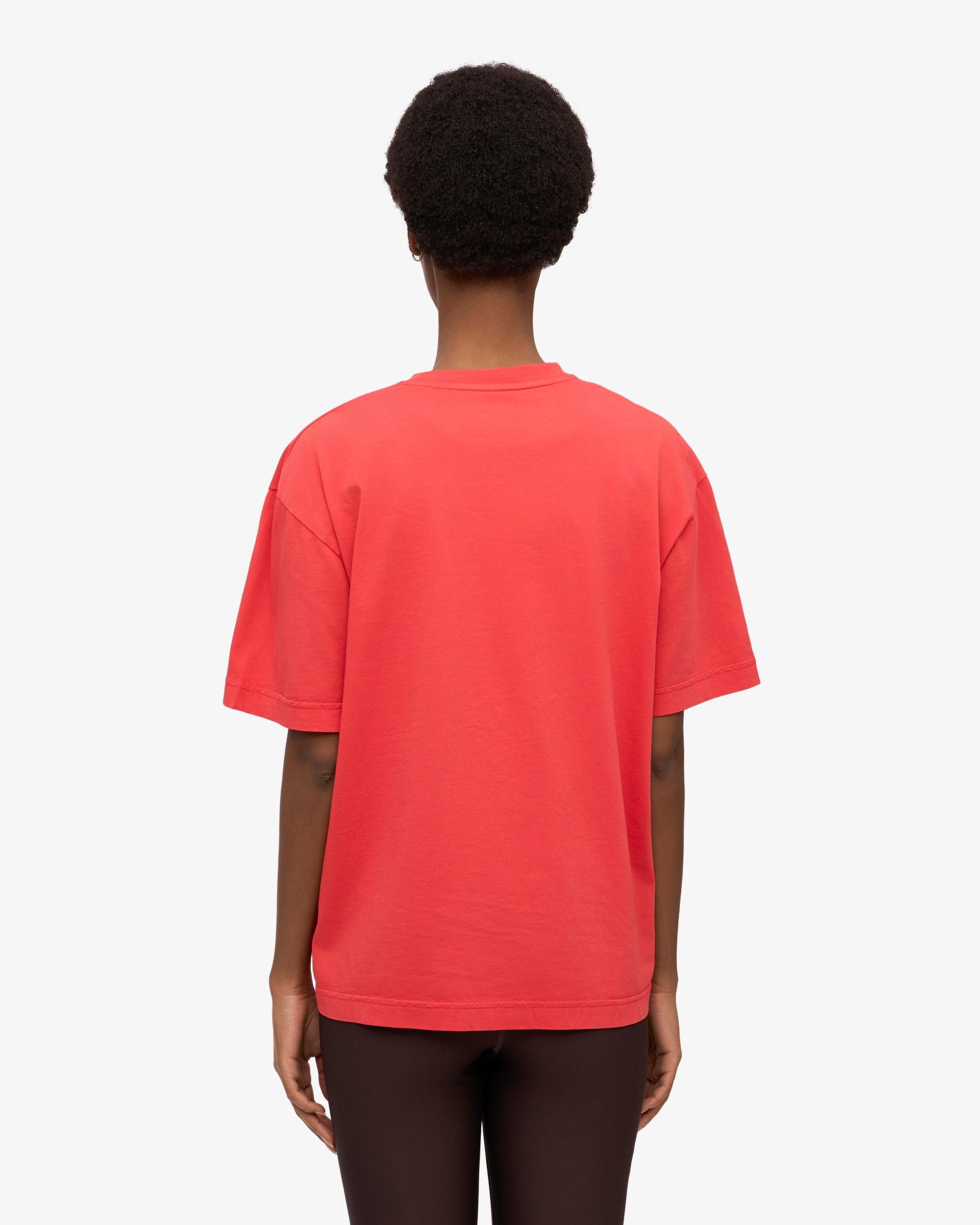 Oversized Organic T-Shirt - Cedar Brown Product Image