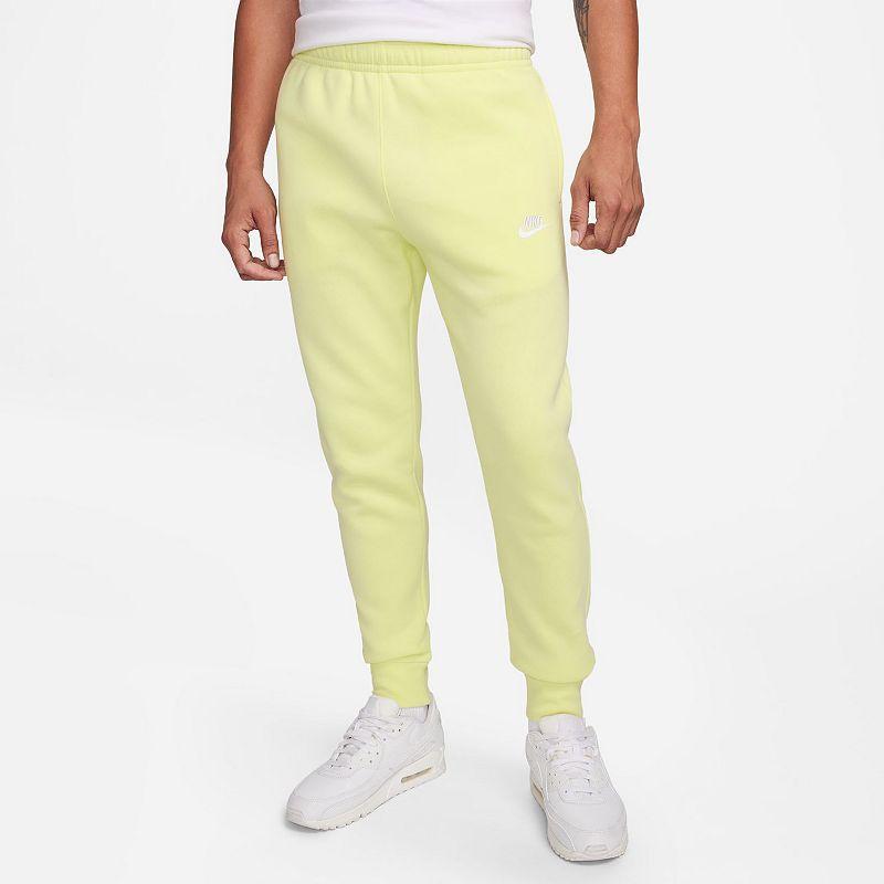 Nike Mens Nike Club Joggers - Mens Jade Horizon/White Product Image