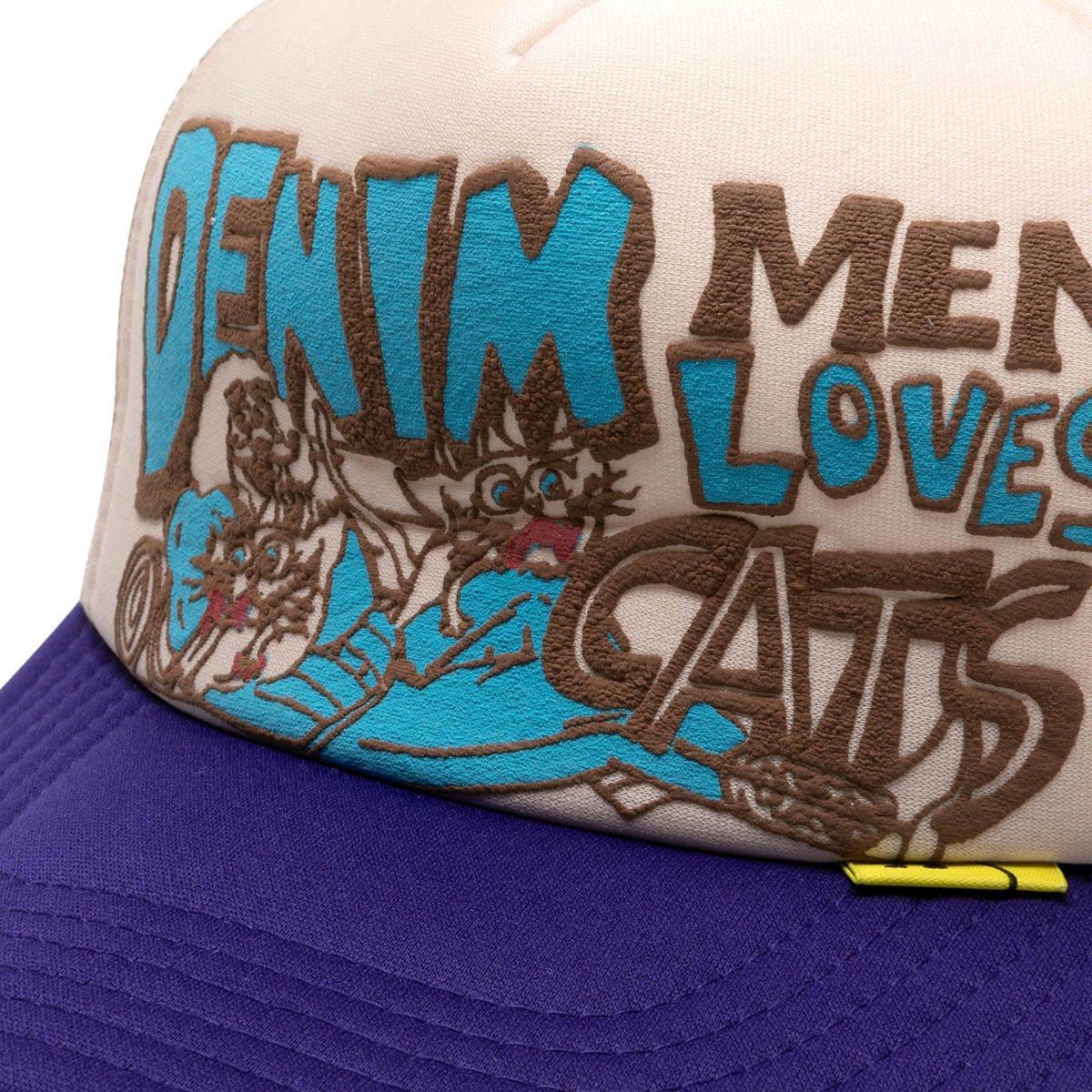 DENIM MEN LOVE CATS TRUCKER HAT Male Product Image