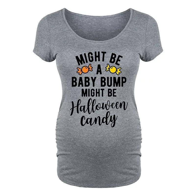 Maternity Might Be Halloween Candy Halloween Graphic Tee, Womens Product Image