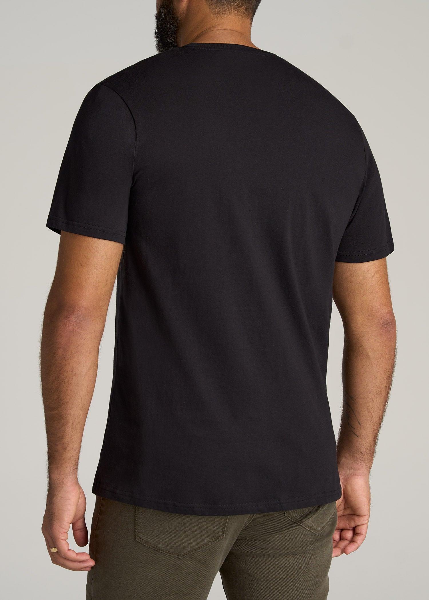 The Everyday REGULAR-FIT V-Neck Tall Men's T-Shirt in Black Product Image