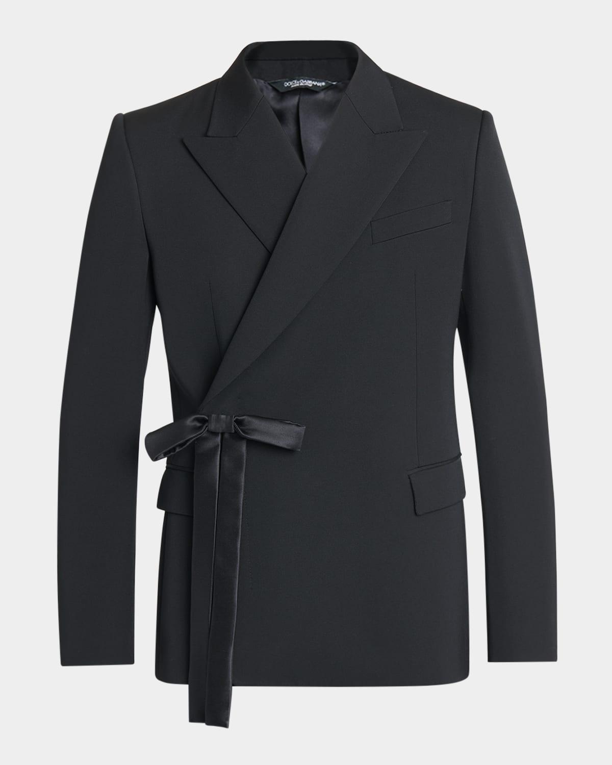 Mens Wrap Suit Jacket Product Image