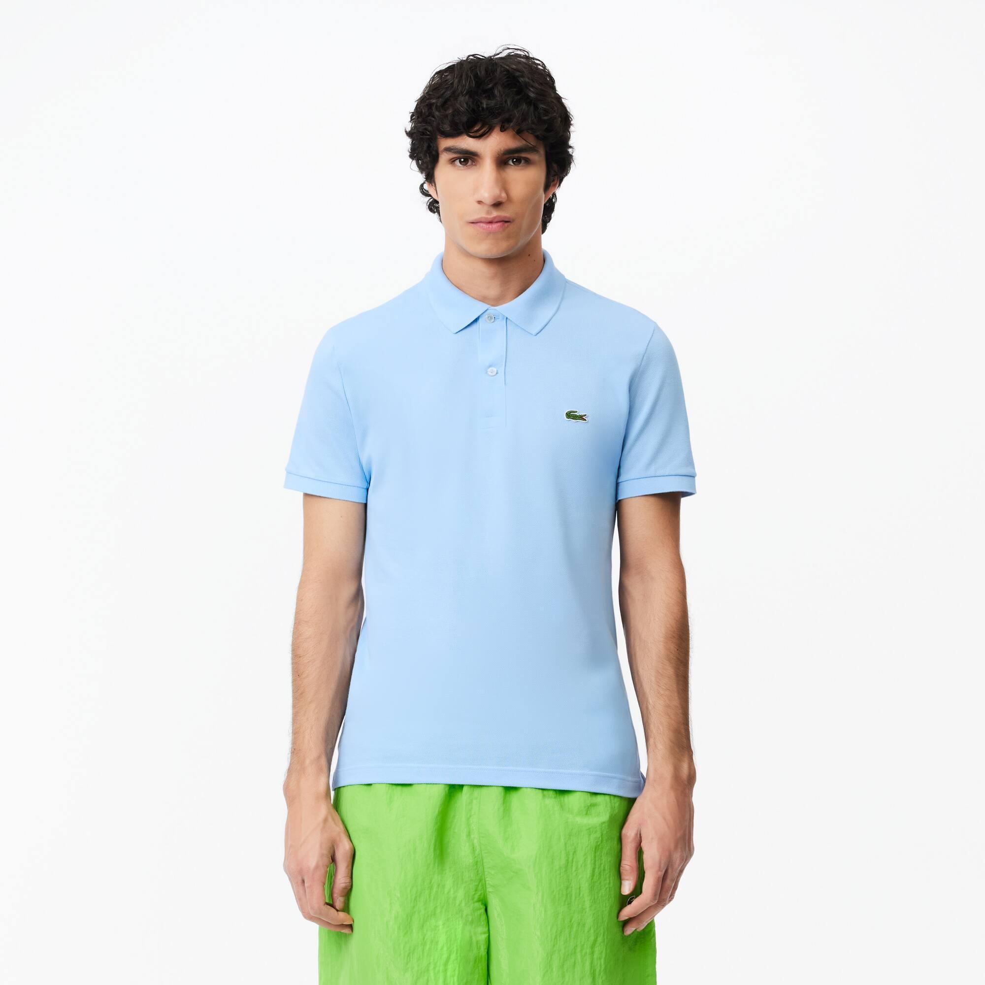 Slim Fit L.12.12 Piqué Polo Shirt Product Image