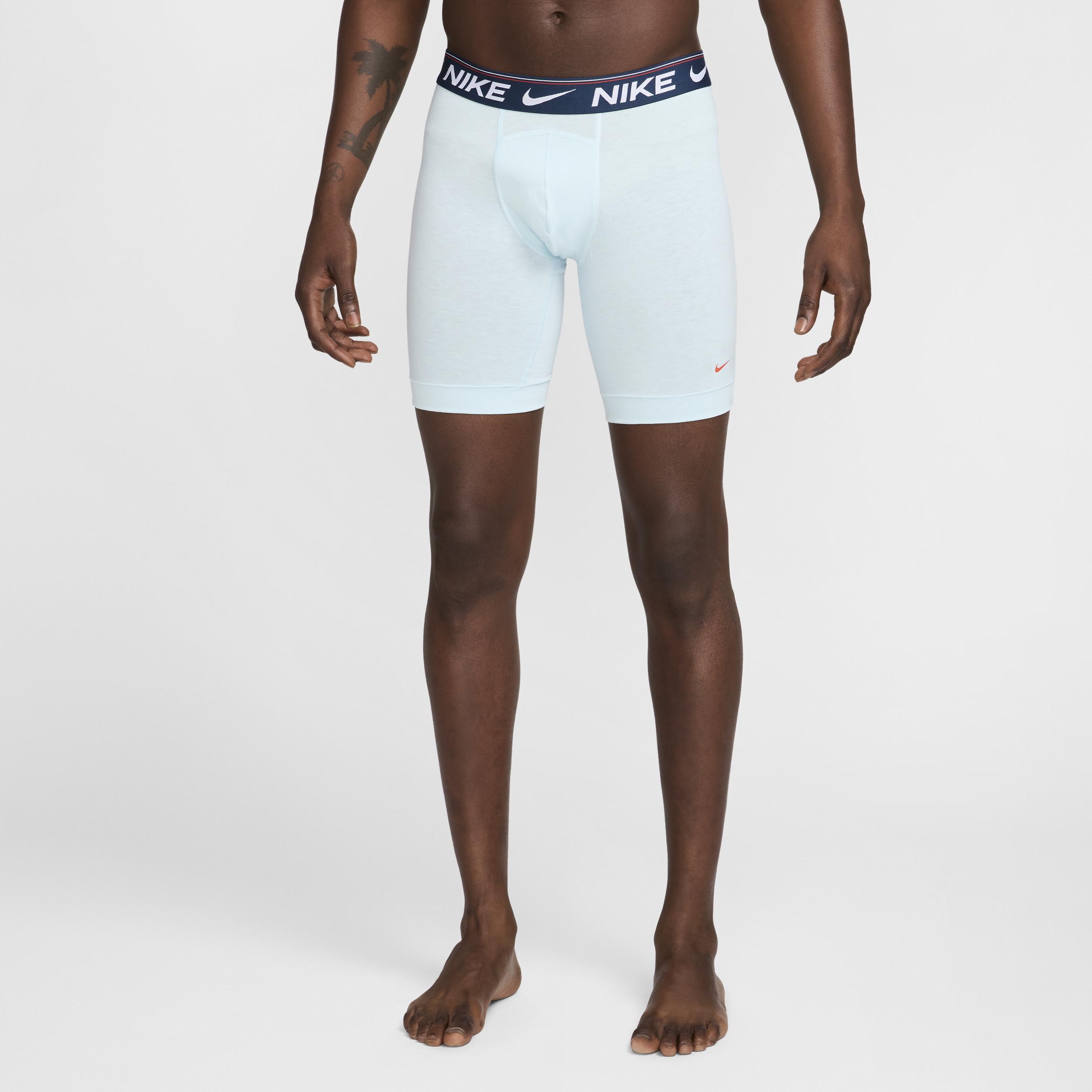 Nike Ultra Comfort Mens Dri-FIT Long Boxer Brief (3-Pack) Product Image