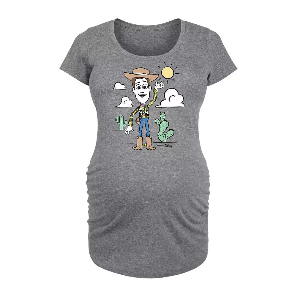 Maternity Peanuts Snoopy Lots Of Love Art Graphic Tee, Women's,  Product Image