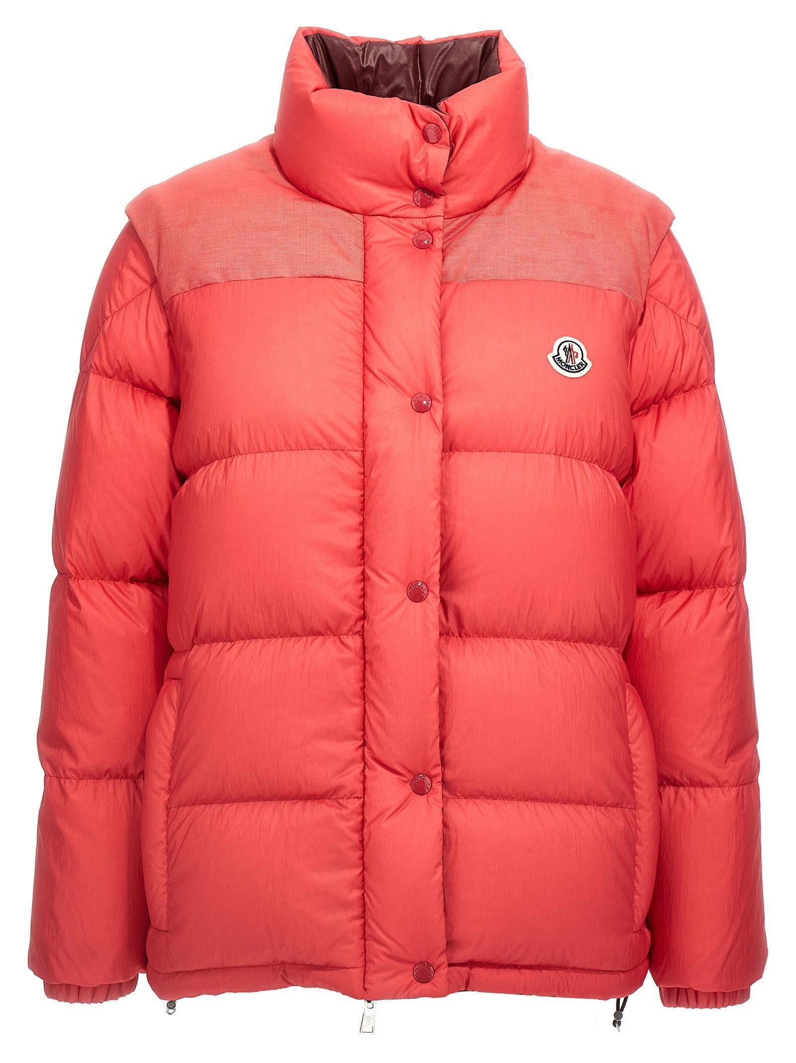 MONCLER Verone Down Jacket In Pink Product Image