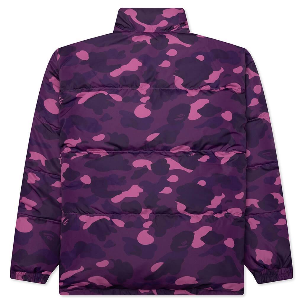 Color Camo Reversible Down Jacket - Purple Male Product Image