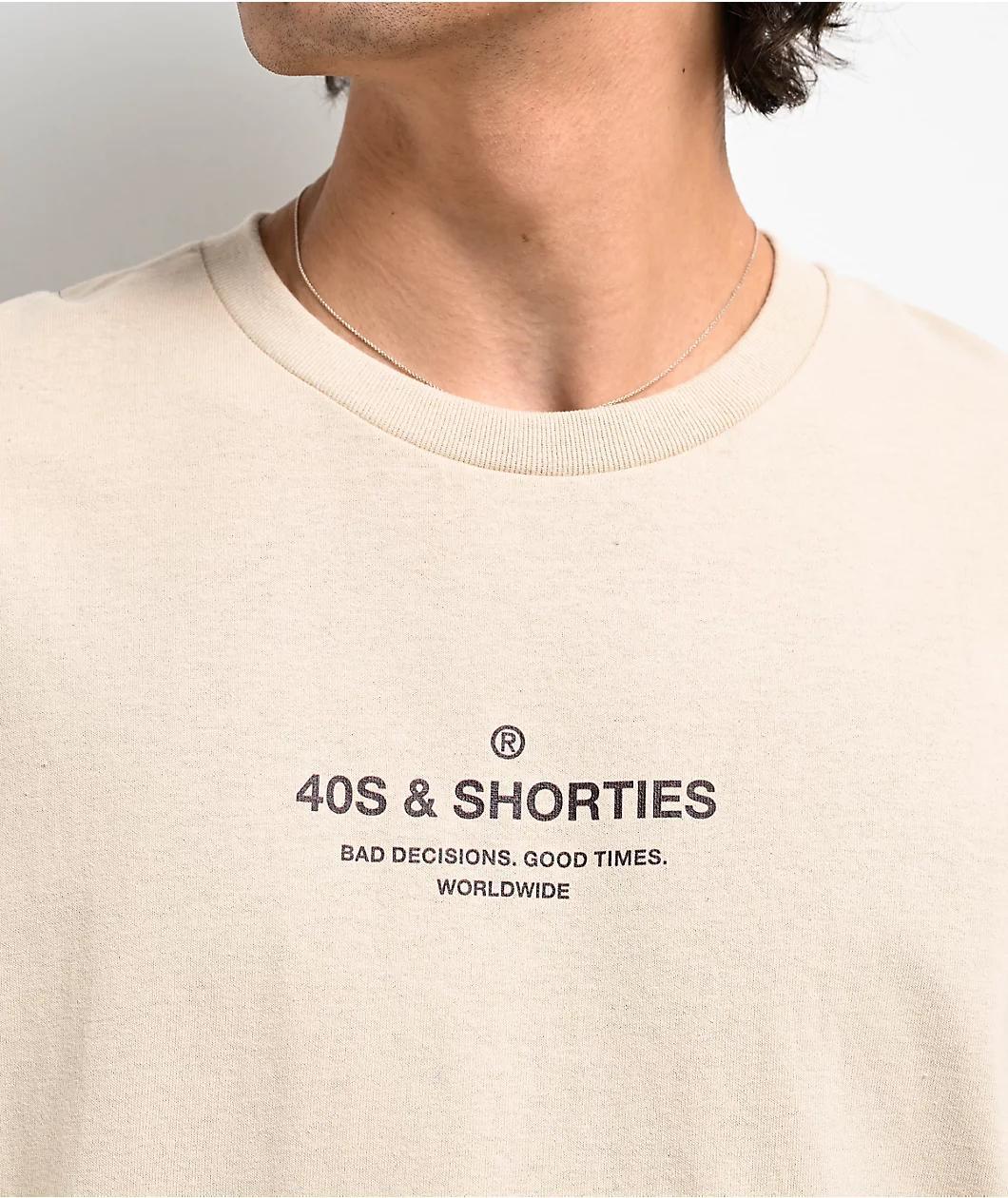 40s & Shorties General Logo Sand T-Shirt Product Image