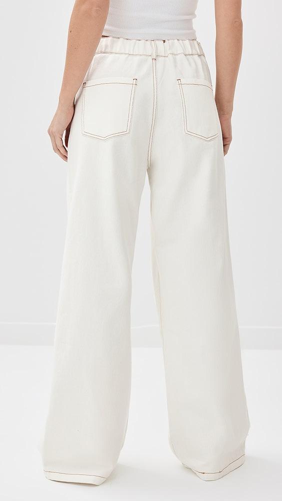 Lioness Slouched Tie Up Jeans | Shopbop Product Image