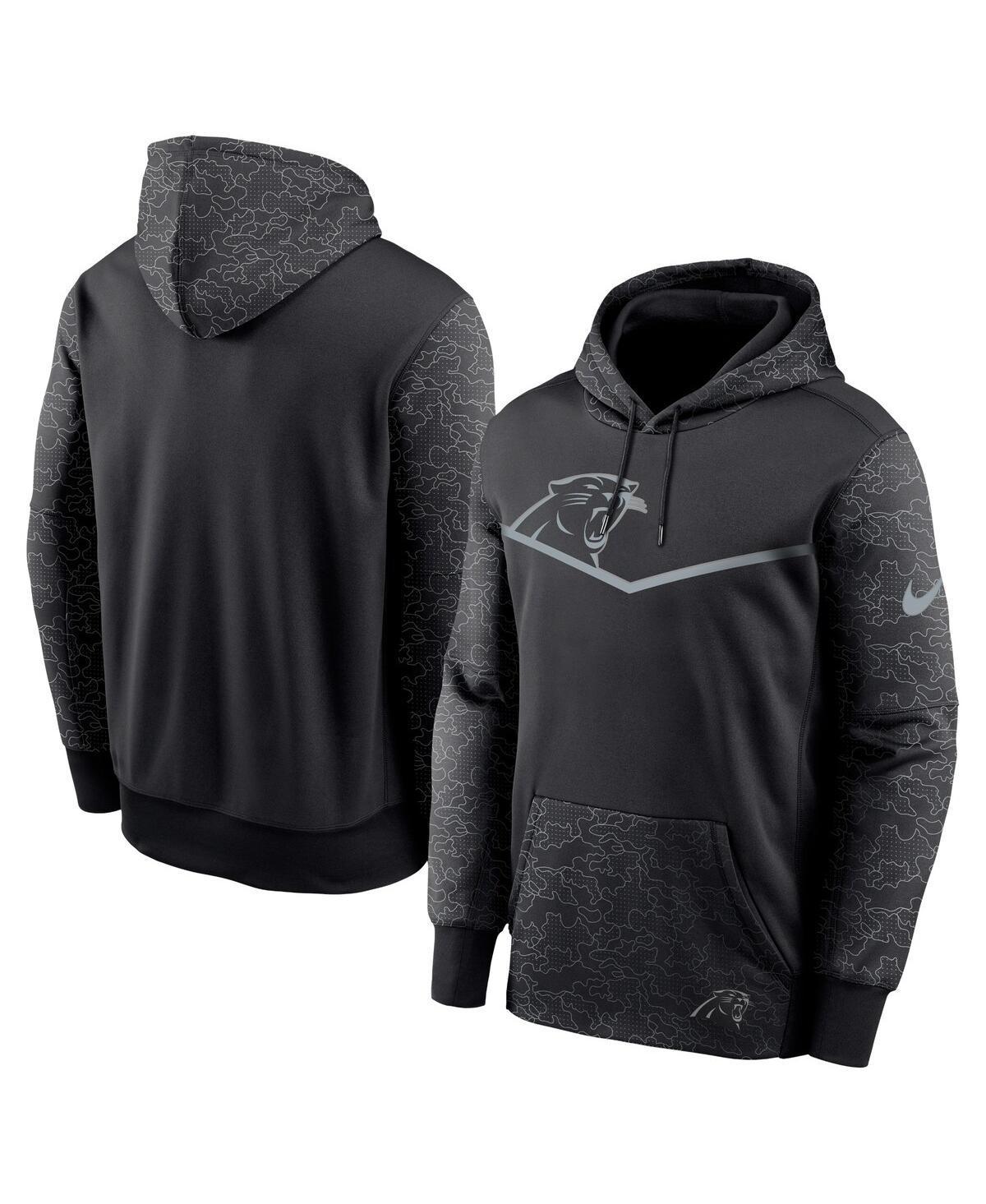 Men's Nike Black Chicago Bears RFLCTV Chevron Pullover Hoodie, Size: Small Product Image