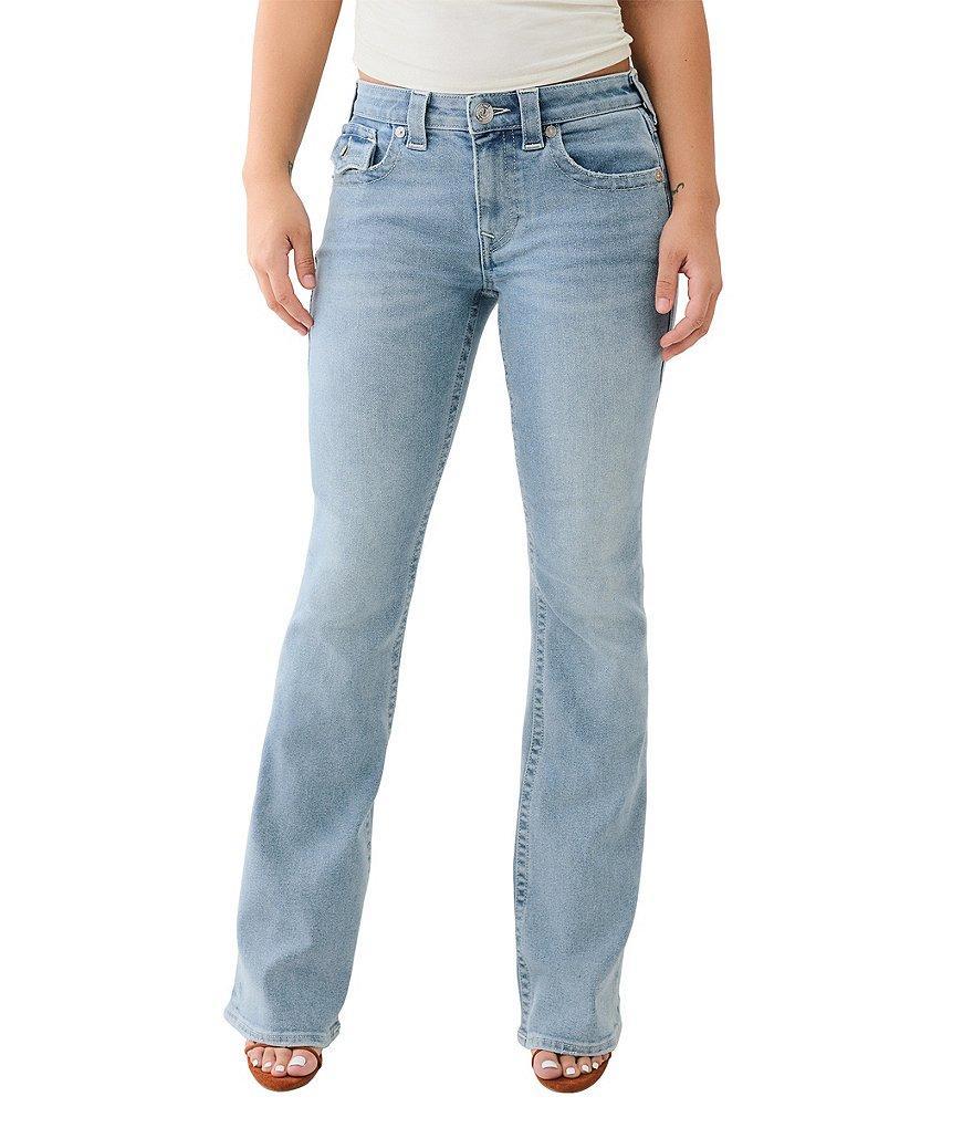 True Religion Becca Denim Mid Rise Bootcut Jeans Product Image