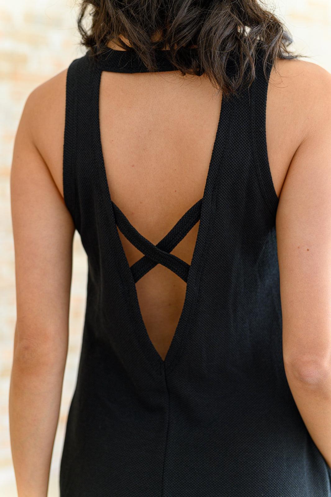 Back it Up Crisscross Cut-Out Back Dress (Online Exclusive) Product Image