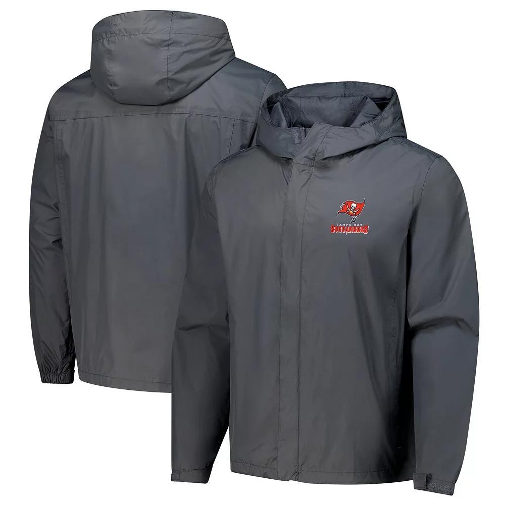 Men's Dunbrooke Graphite Tampa Bay Buccaneers Tropic Waterproof Packable Full-Zip Hoodie Jacket,  Product Image
