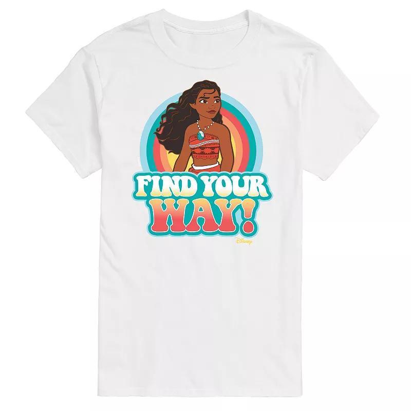 Disney Princess Big & Tall Find Your Way Graphic Tee, Mens Product Image