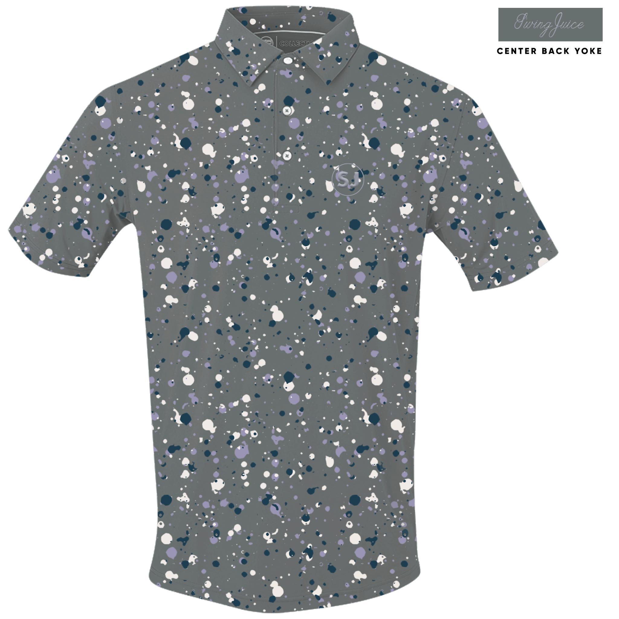 SwingJuice Golf Splatter Men's Polo Product Image