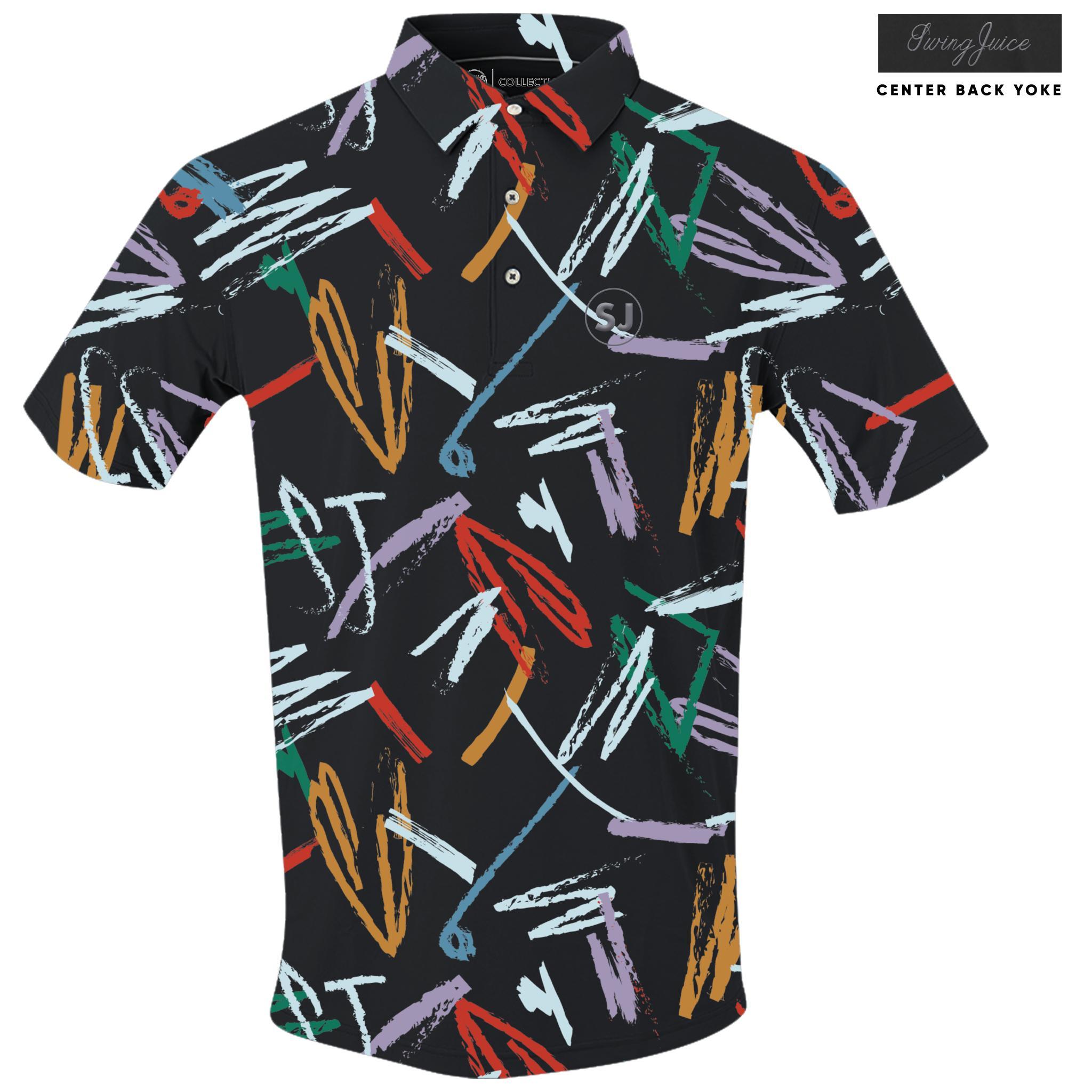 SwingJuice Golf Strokes Men's Polo Product Image