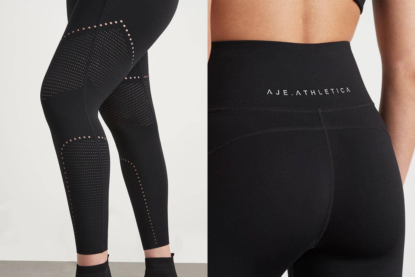 High Rise Perforated 7/8 Legging 227 Product Image