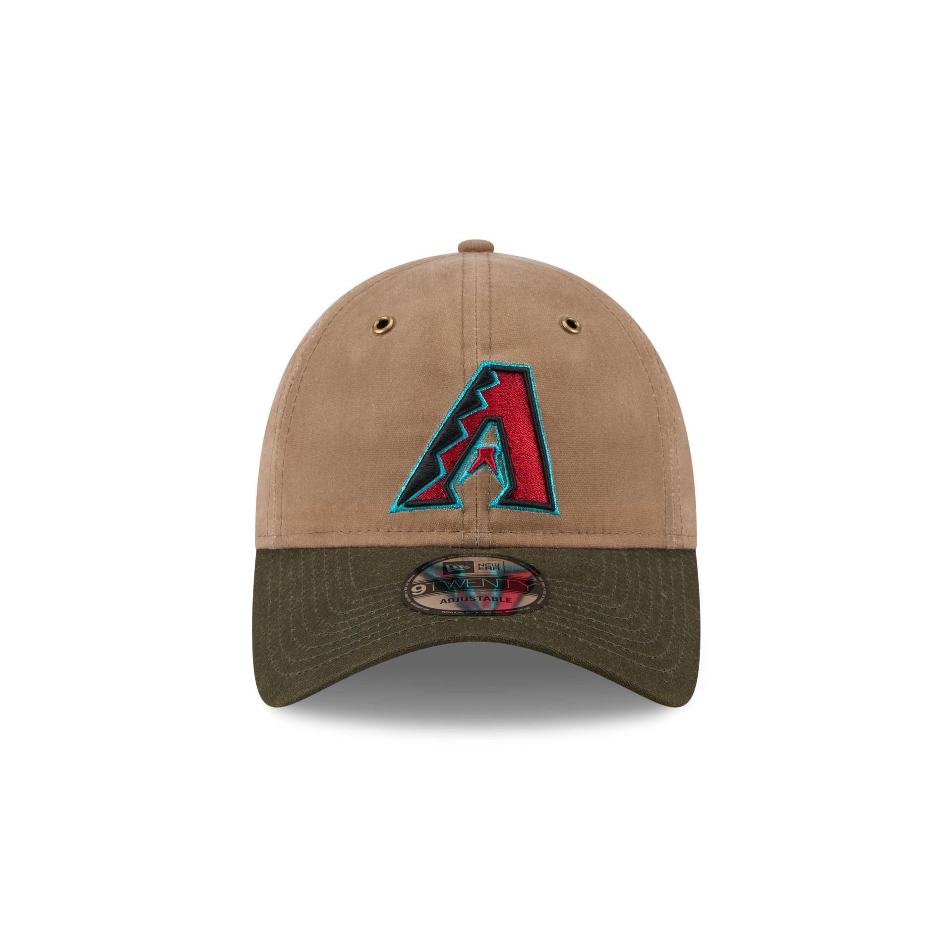 Arizona Diamondbacks Wax Canvas 9TWENTY Adjustable Hat Male Product Image