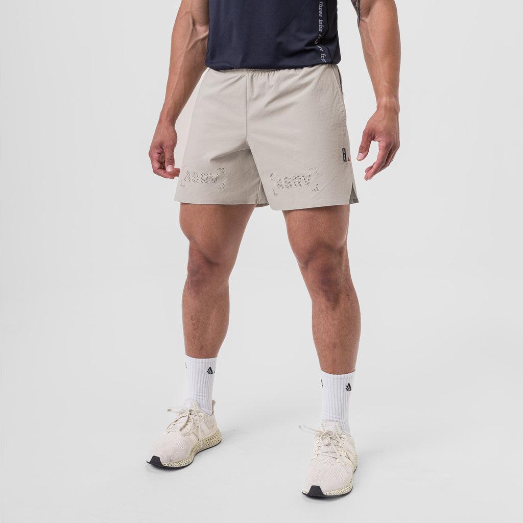 0737. Ripstop 6" Perforated Short - Chai Product Image